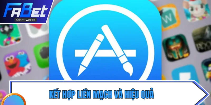 Kết hợp liền mạch và hiệu của trên nền tảng 